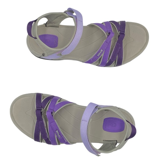 TEVA Women's Tirra Deep Lavender Gradient Purple Sandals EUC - Picture 9 of 12